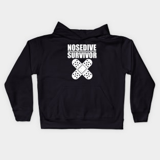 Onewheel Nosedive Survivor Floating Fall Kids Hoodie